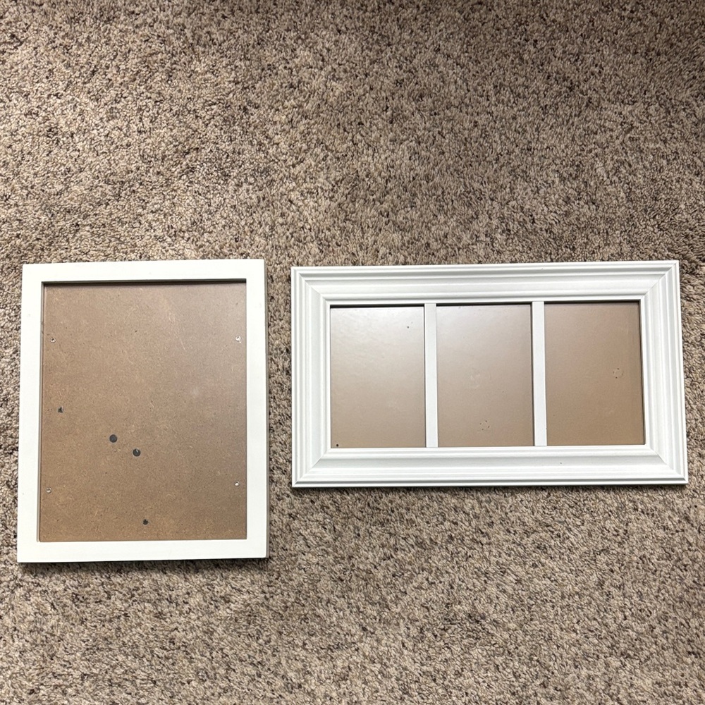 White Picture Frame Set